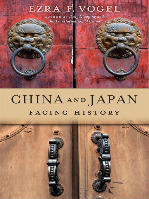 Title details for China and Japan by Ezra F. Vogel - Wait list
